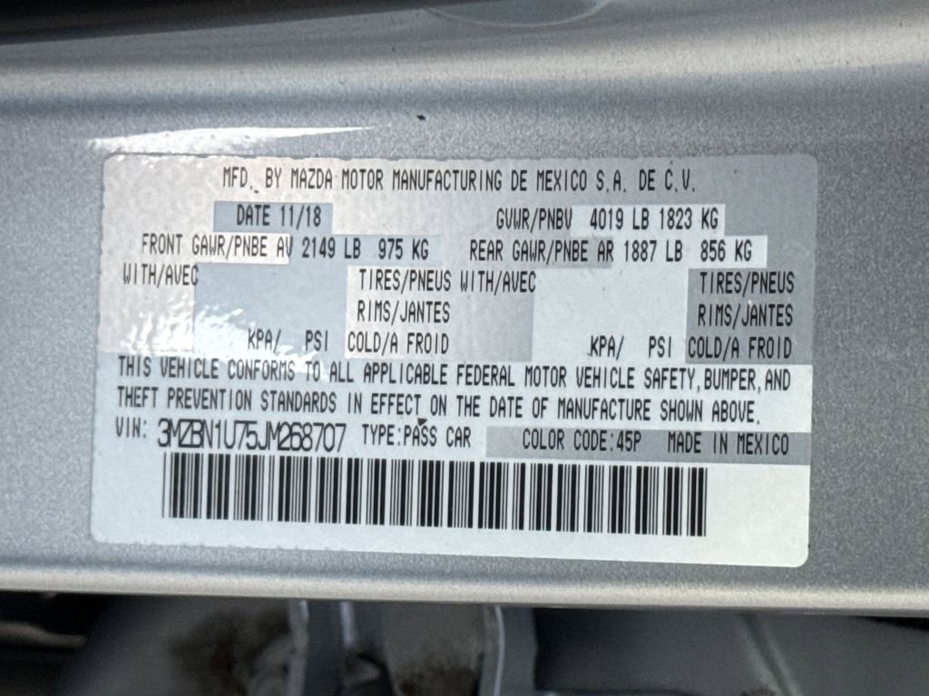 Used 2018 MAZDA MAZDA3 Sport image 30