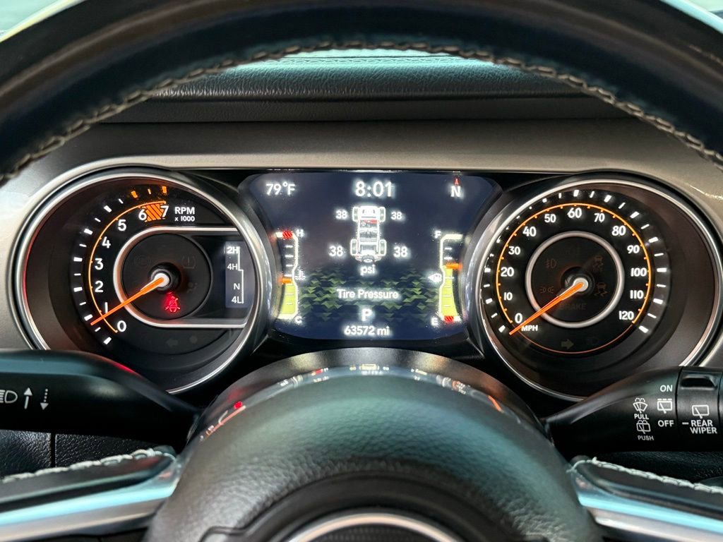 Used 2021 Jeep Wrangler Unlimited Sahara w/ Uconnect 4C Nav & Sound Group image 32