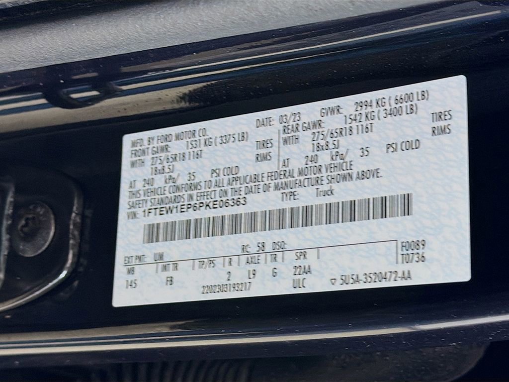 Certified 2023 Ford F150 XLT w/ Equipment Group 302A High AWD/4WD image 39