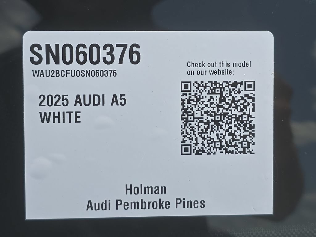 Certified 2025 Audi A5 2.0T Premium w/ Premium Plus AWD/4WD image 27