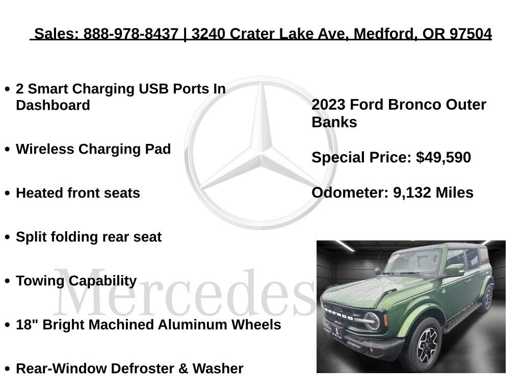 Used 2023 Ford Bronco Outer Banks image 16