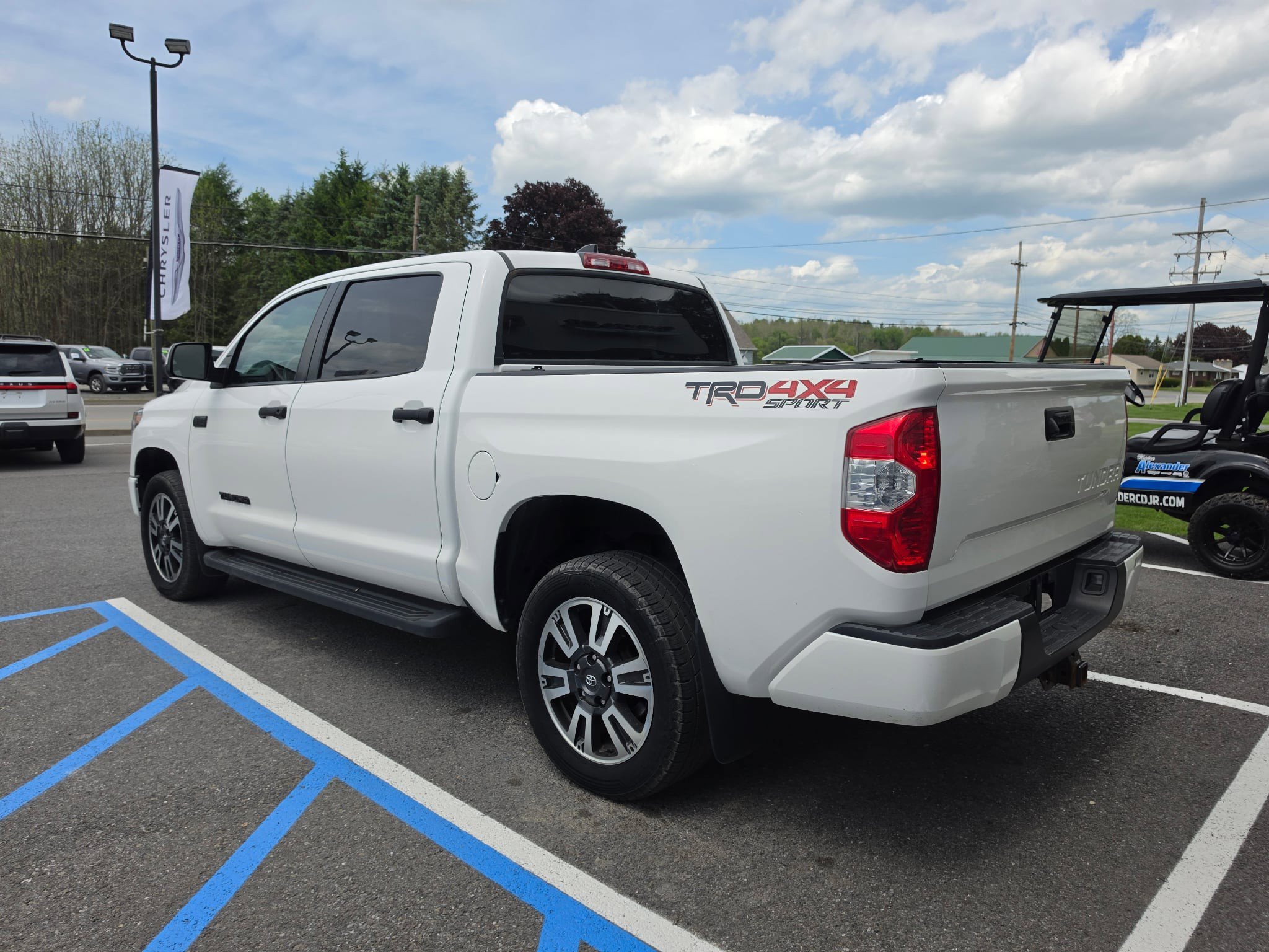 Used 2021 Toyota Tundra SR5 w/ TRD Sport Package AWD/4WD image 6
