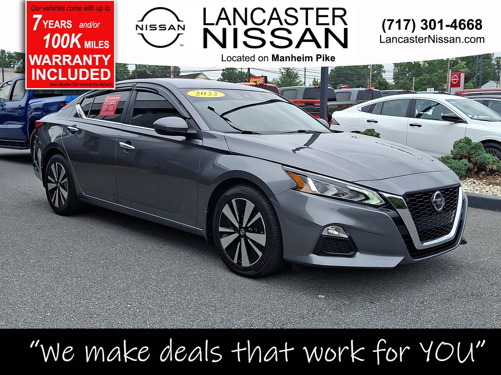Certified 2022 Nissan Altima 2.5 SV