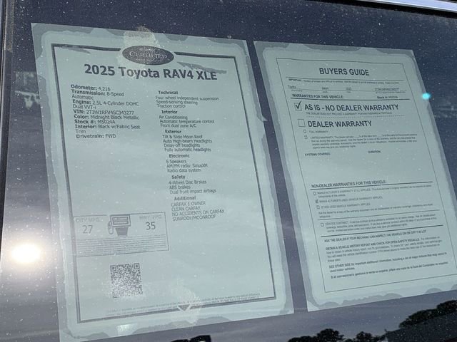 Used 2025 Toyota RAV4 XLE w/ Convenience Package image 37