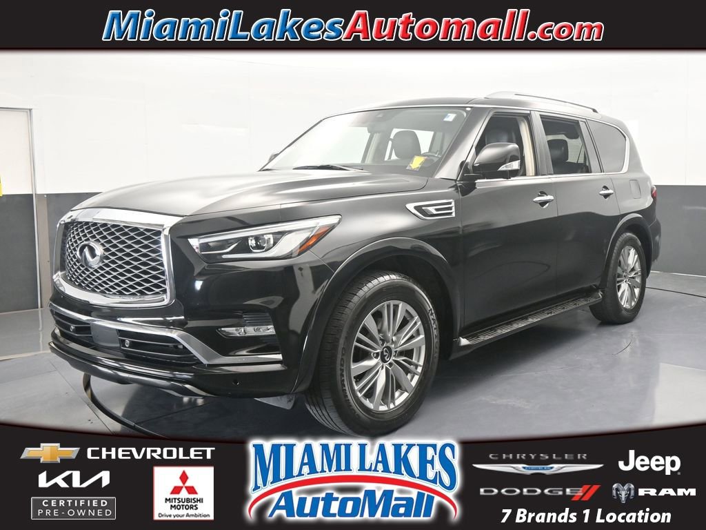 Used 2021 INFINITI QX80 Luxe