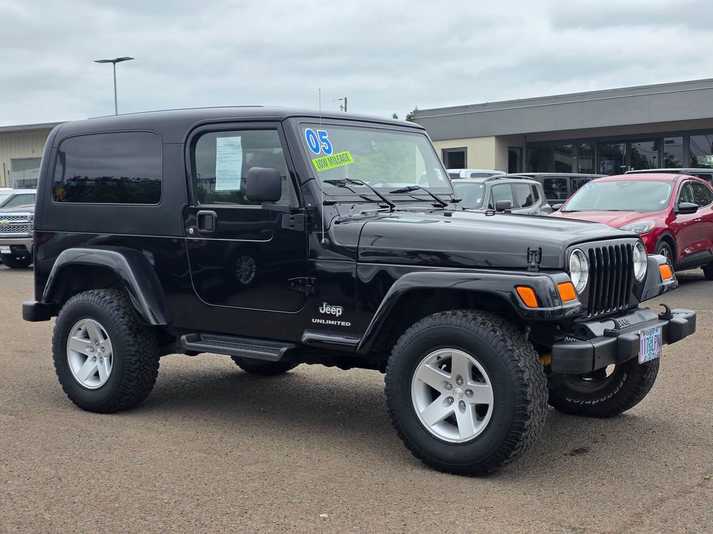 Used 2005 Jeep Wrangler Unlimited AWD/4WD image 21
