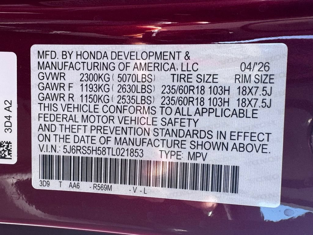 Used 2026 Honda CR-V Sport image 39