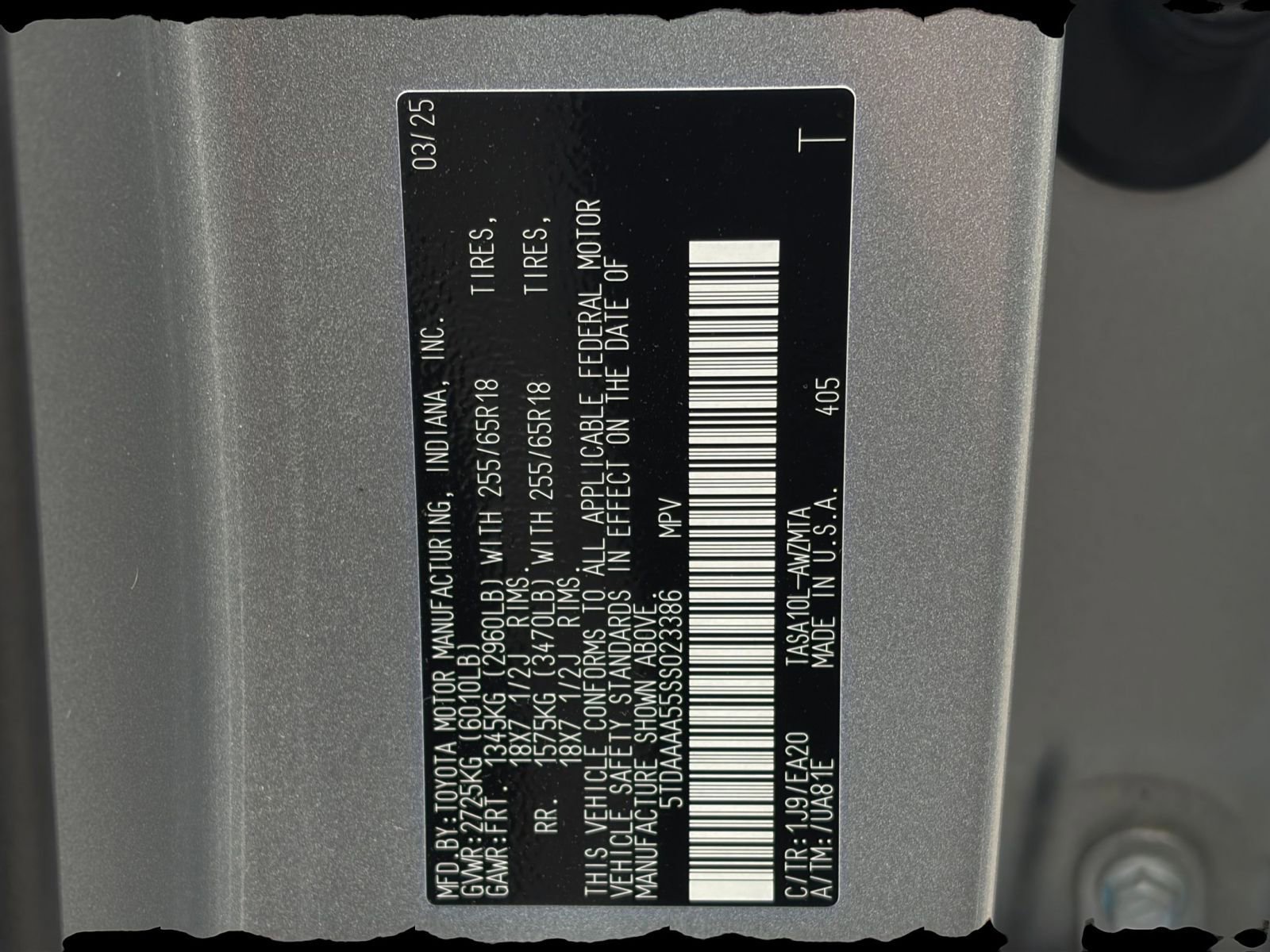 Used 2025 Toyota Grand Highlander FWD image 23