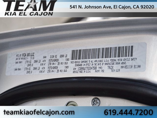 Used 2016 RAM 1500 Limited RWD image 39