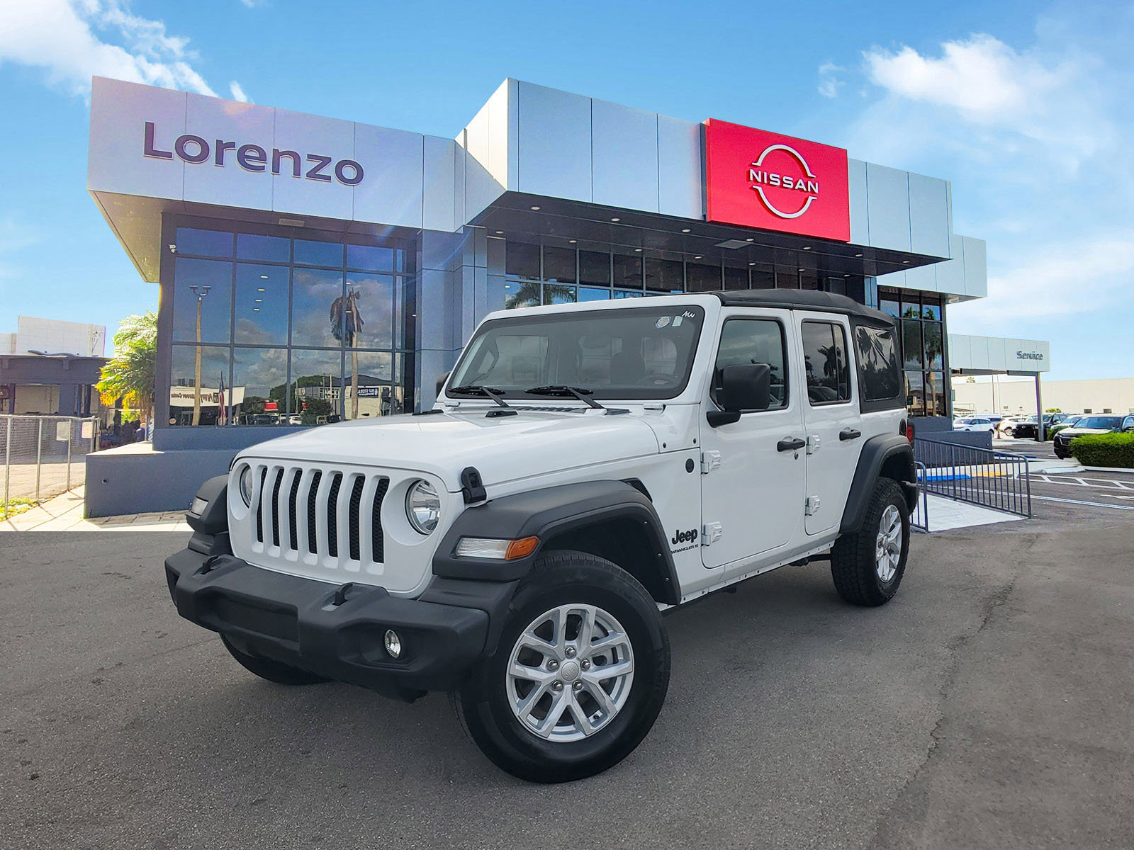 Used 2023 Jeep Wrangler Sport image 1