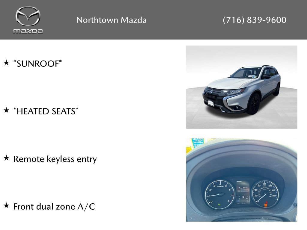 Used 2019 Mitsubishi Outlander AWD image 2