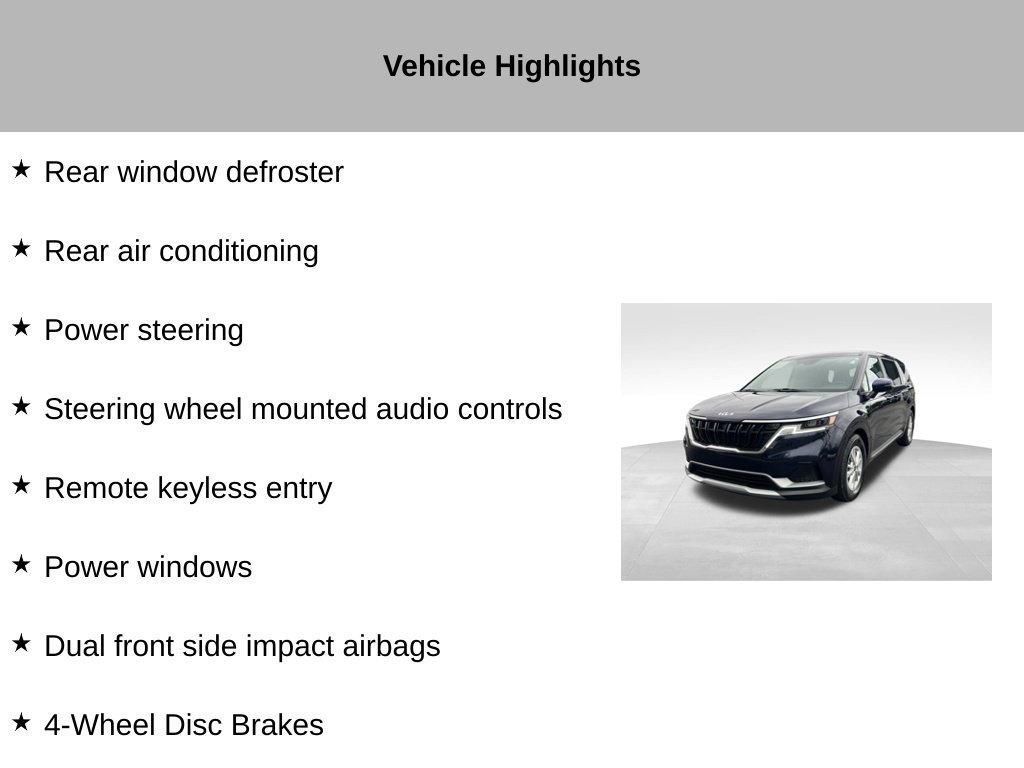 Certified 2024 Kia Carnival LX FWD image 19