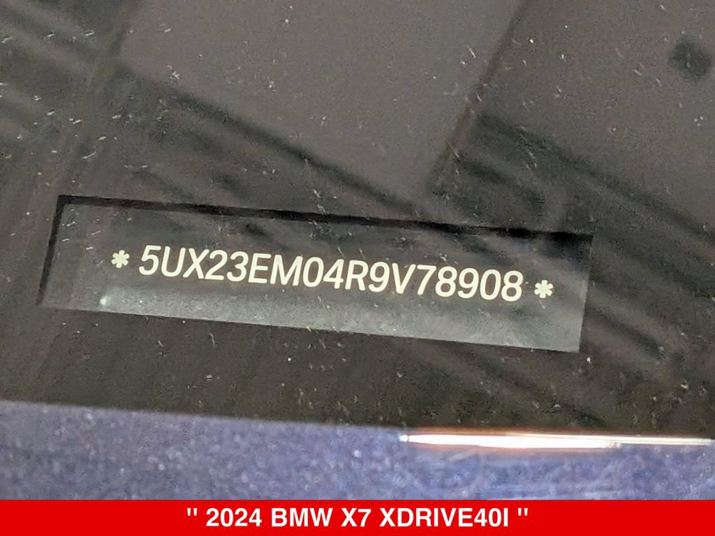 Used 2024 BMW X7 xDrive40i w/ M Sport Package AWD/4WD image 40