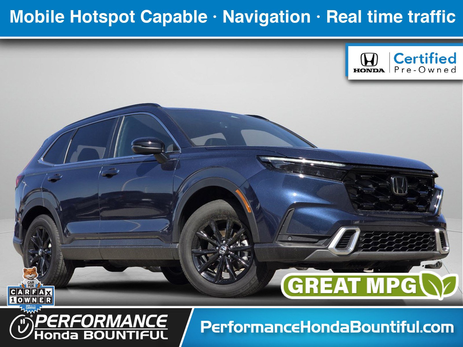 Certified 2025 Honda CR-V Sport Touring image 1