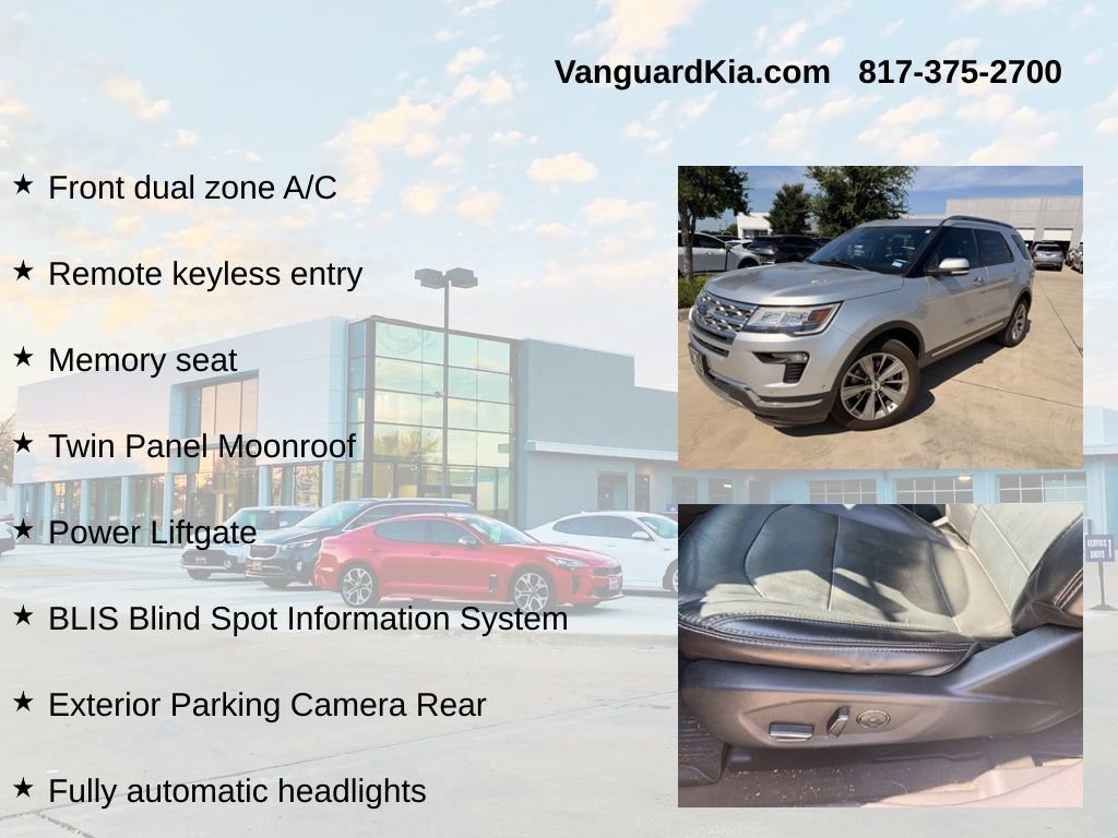 Used 2018 Ford Explorer Limited w/ Equipment Group 301A FWD image 12