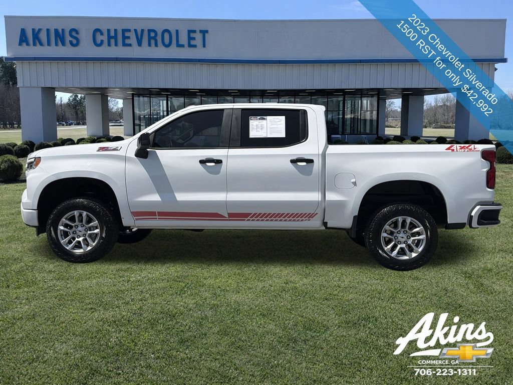 Certified 2023 Chevrolet Silverado 1500 RST w/ Z71 Off-Road Package AWD/4WD image 9