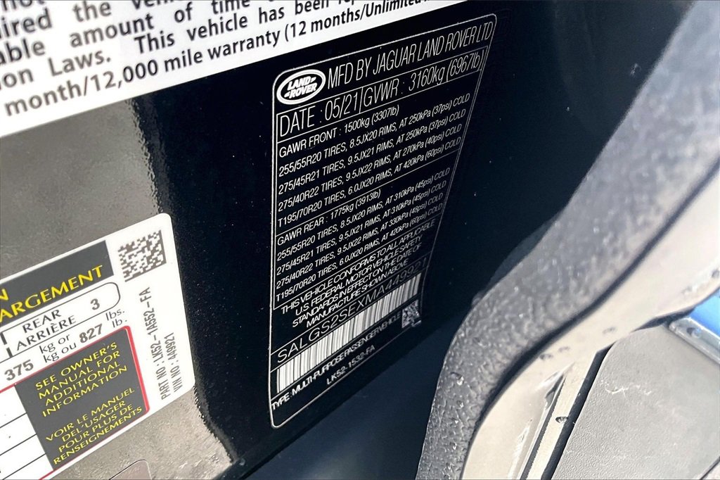 Used 2021 Land Rover Range Rover P525 Westminster Edition image 33