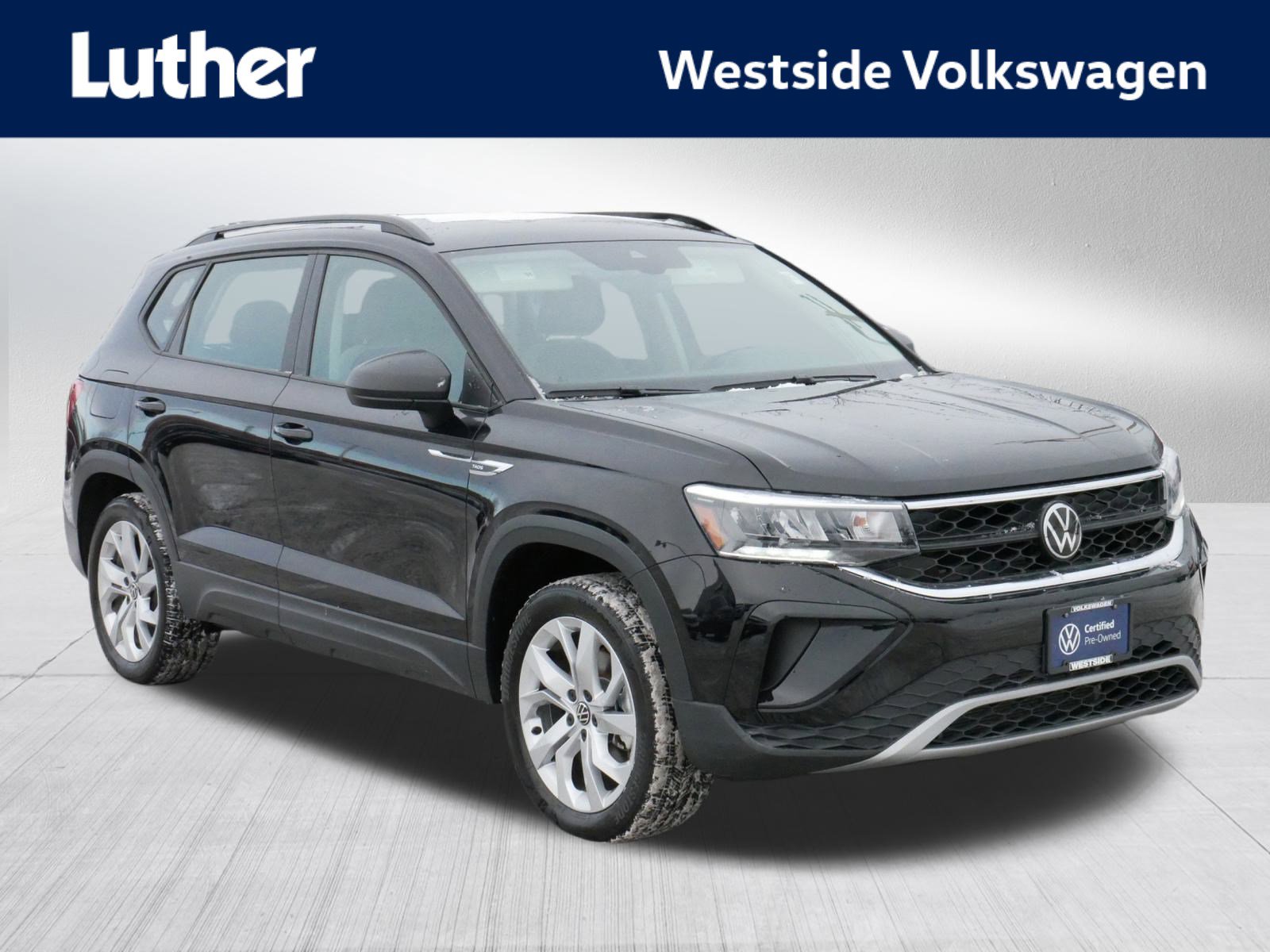 Certified 2023 Volkswagen Taos S w/ IQ Drive S Package image 1