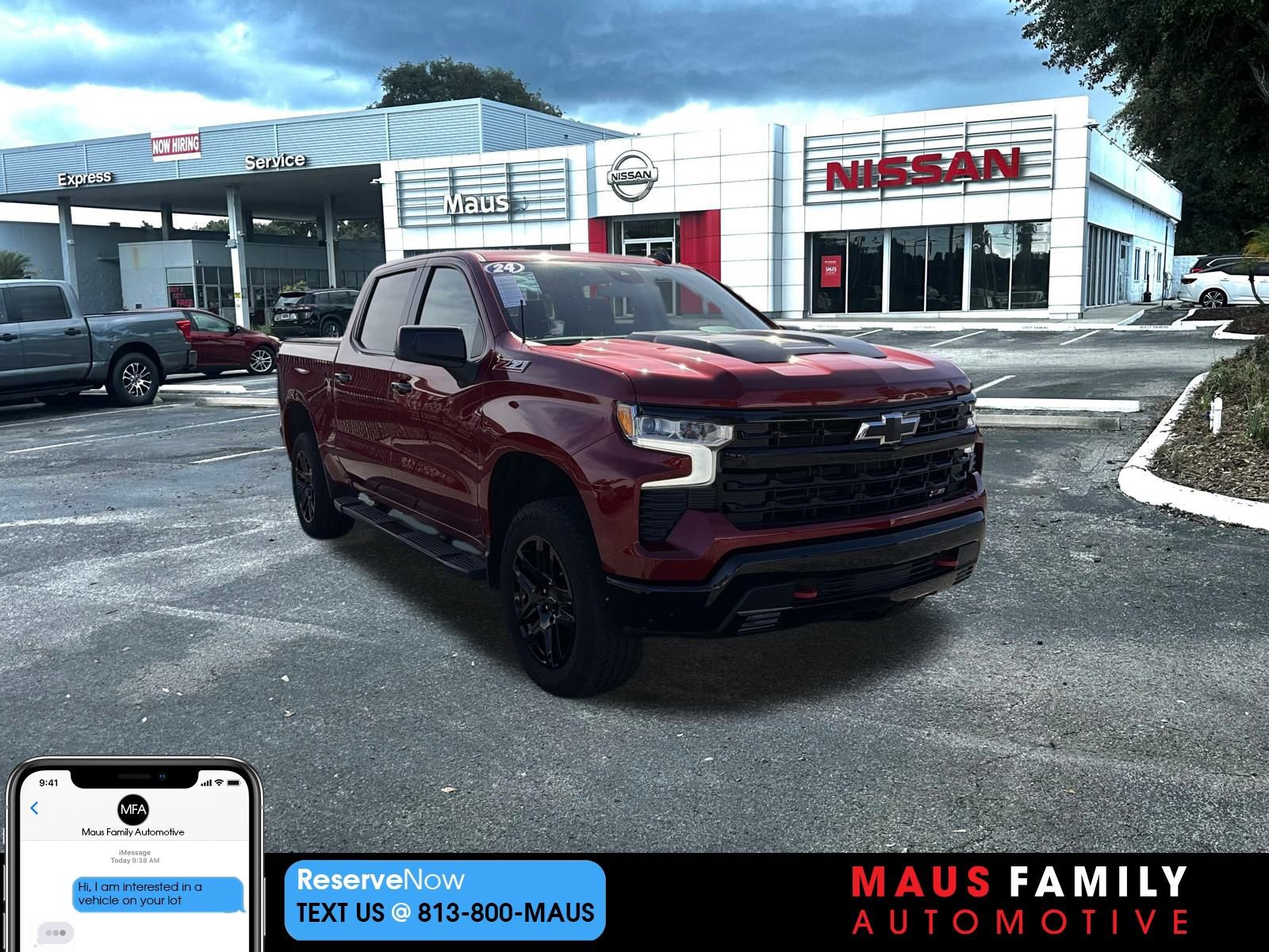 Used 2024 Chevrolet Silverado 1500 LT Trail Boss w/ Protection Package