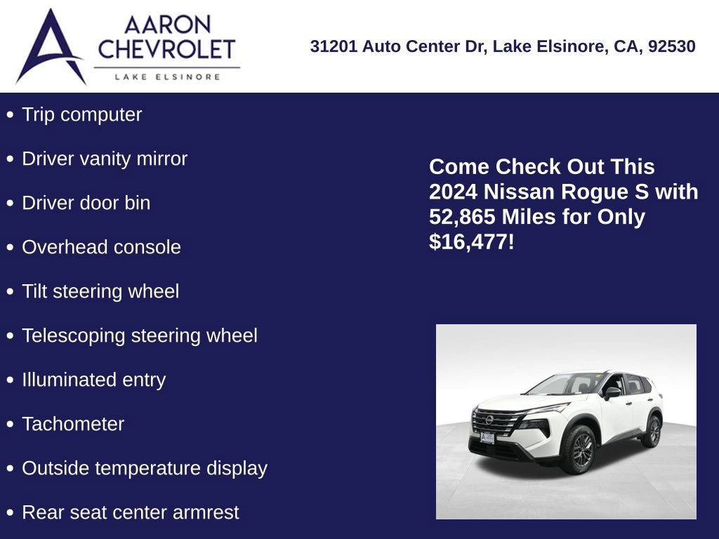 Used 2024 Nissan Rogue S image 25