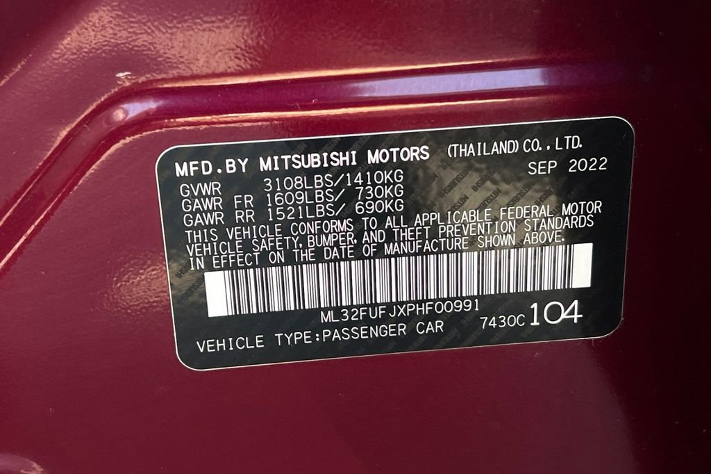 Used 2023 Mitsubishi Mirage G4 LE image 33