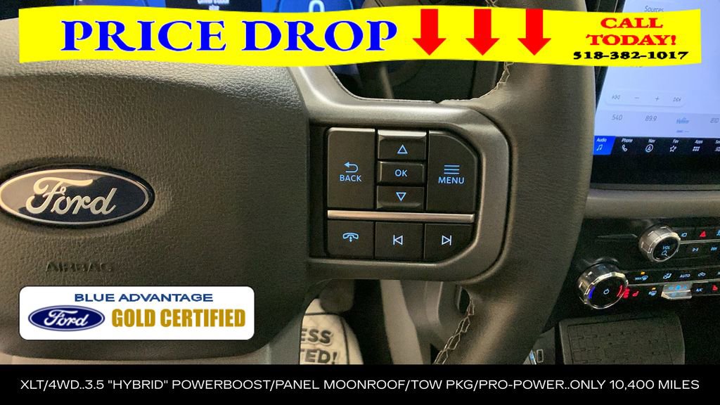 Certified 2025 Ford F150 XLT w/ Equipment Group 303A High image 34