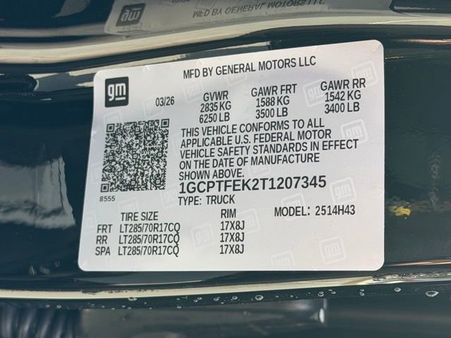 New 2026 Chevrolet Colorado ZR2 w/ Midnight Edition image 24