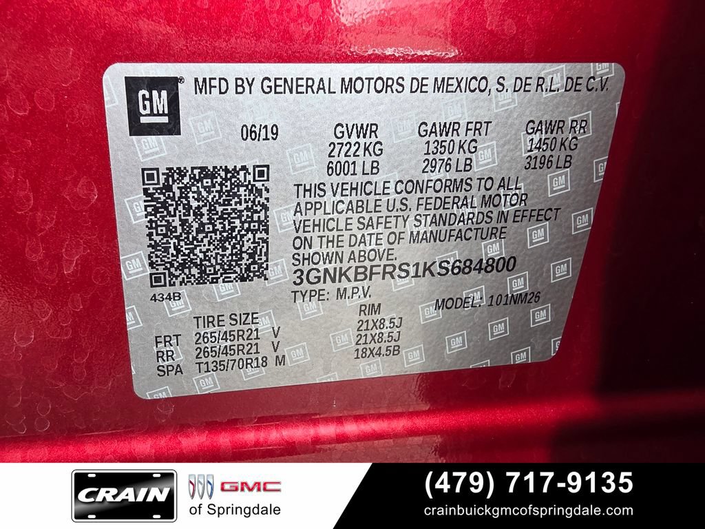 Used 2019 Chevrolet Blazer Premier w/ Sun and Wheels Package FWD image 33