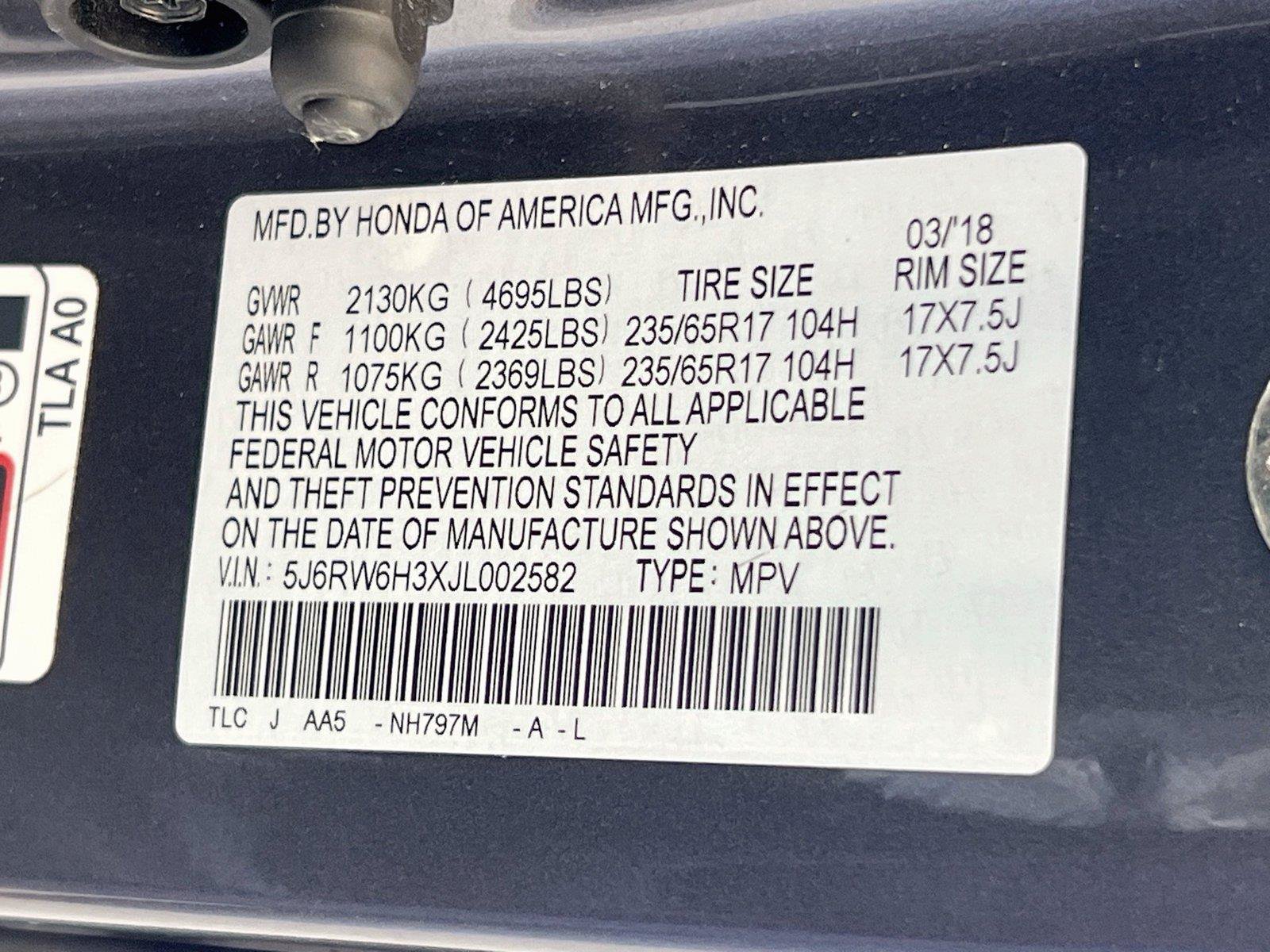 Used 2018 Honda CR-V LX image 28