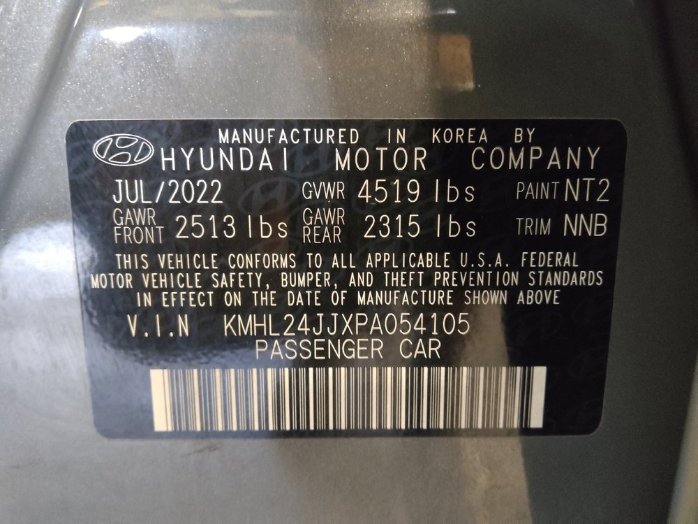 Used 2023 Hyundai Sonata Blue image 33