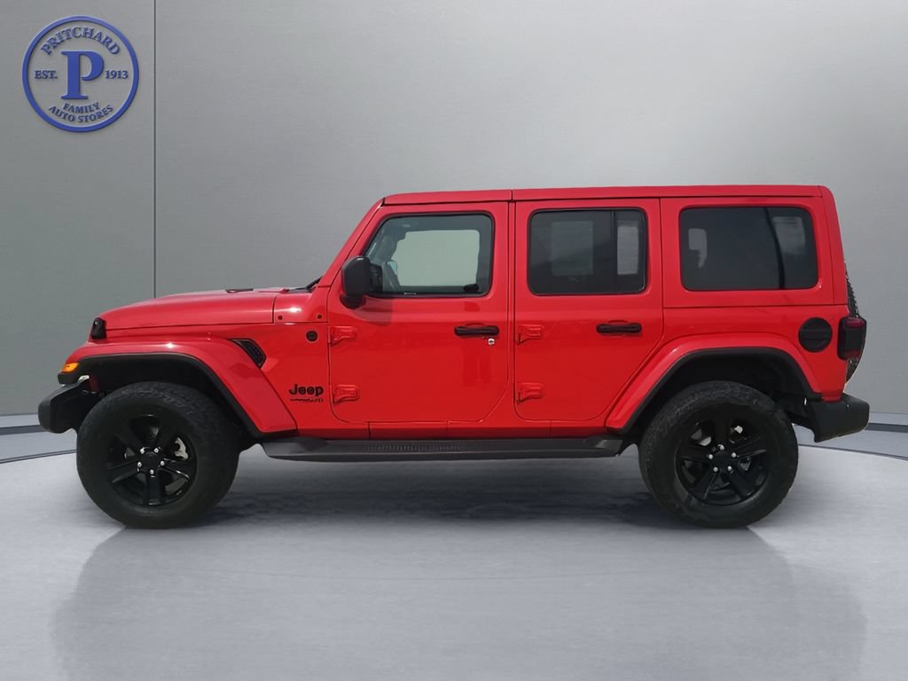 Used 2021 Jeep Wrangler Unlimited Sahara AWD/4WD image 5