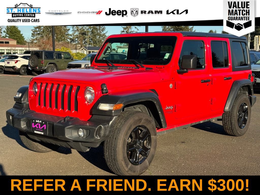 Used 2021 Jeep Wrangler Unlimited Sport S