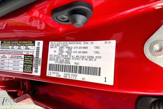 New 2026 Toyota Tundra SR5 image 13