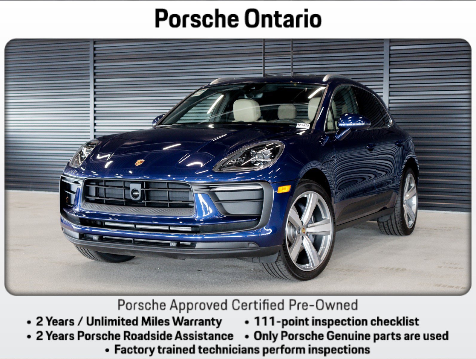 Certified 2025 Porsche Macan