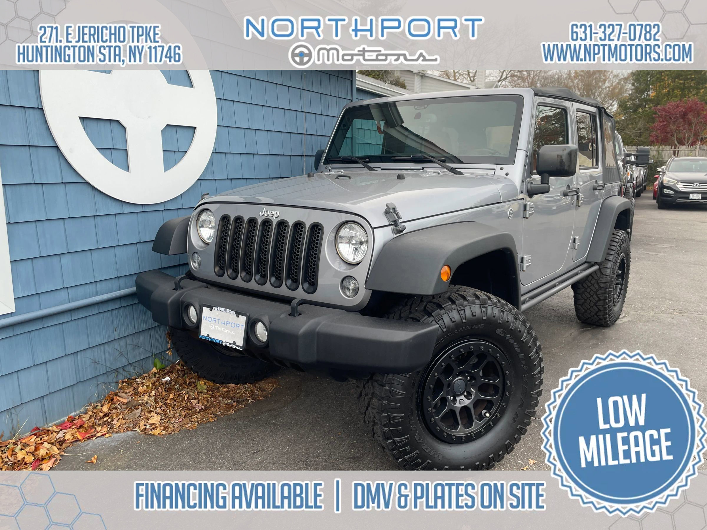 Used 2016 Jeep Wrangler Unlimited Sport w/ Quick Order Package 24S