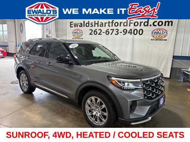 Certified 2025 Ford Explorer Platinum AWD/4WD image 1