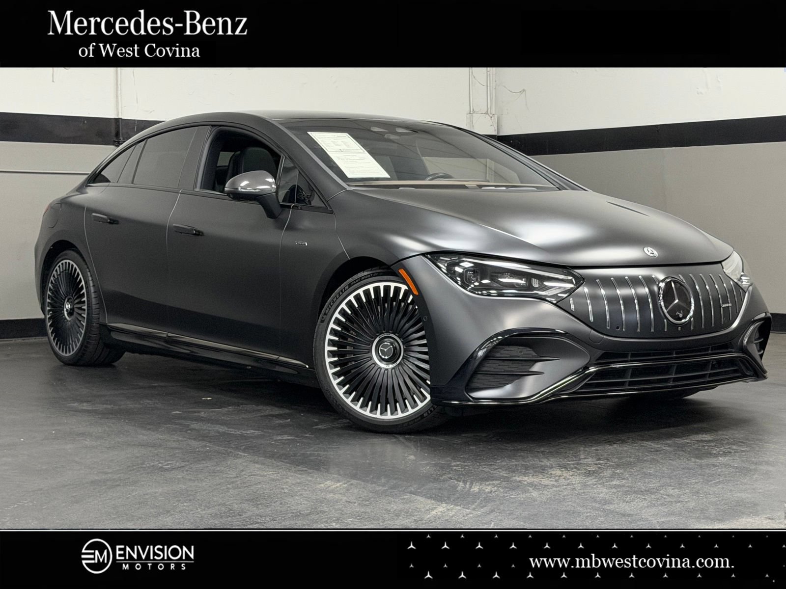 Used 2023 Mercedes-Benz EQE AMG 4MATIC Sedan w/ Pinnacle Trim Package