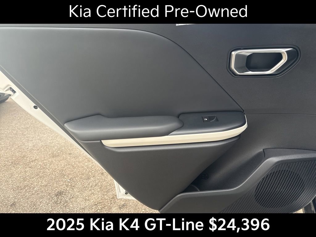 Certified 2025 Kia K4 GT-Line w/ GT-Line Sunroof Package image 17