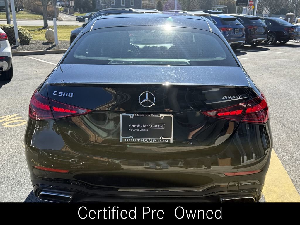 Certified 2023 Mercedes-Benz C 300 4MATIC Sedan image 8