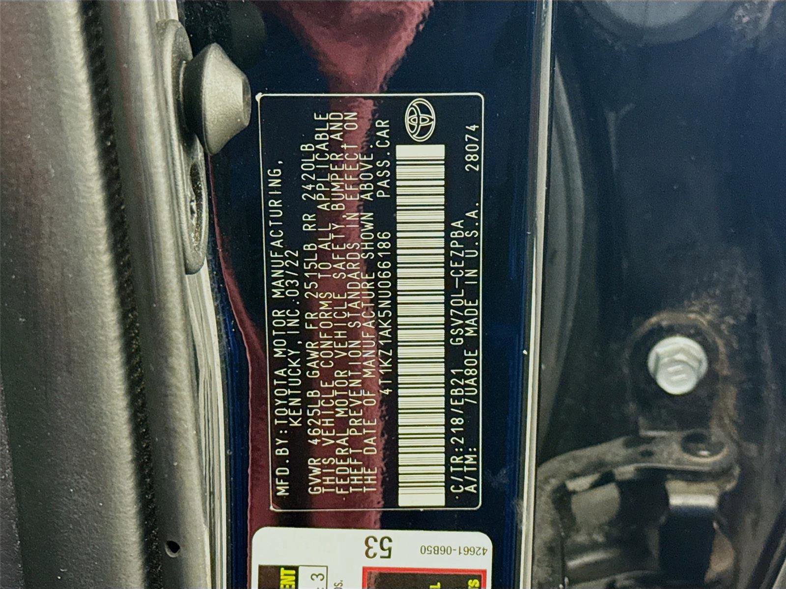 Used 2022 Toyota Camry TRD image 7