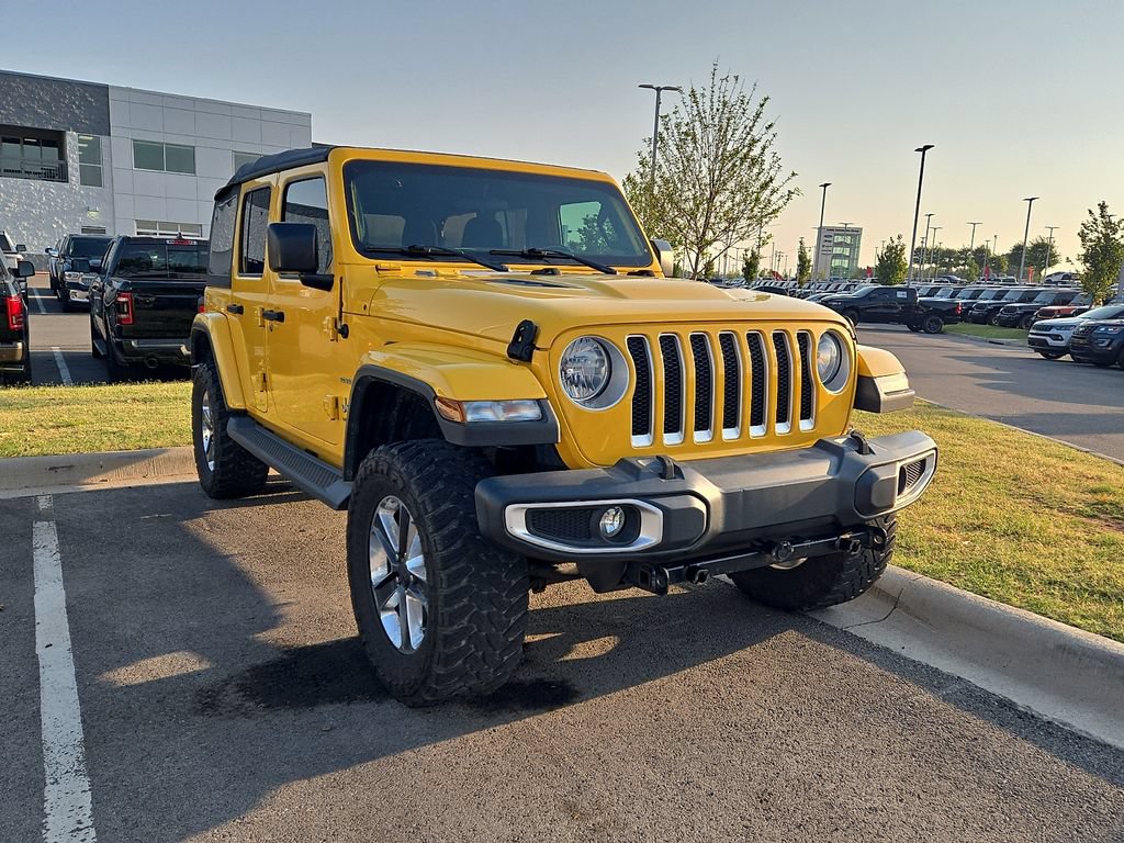 Used 2020 Jeep Wrangler Unlimited Sahara AWD/4WD image 4