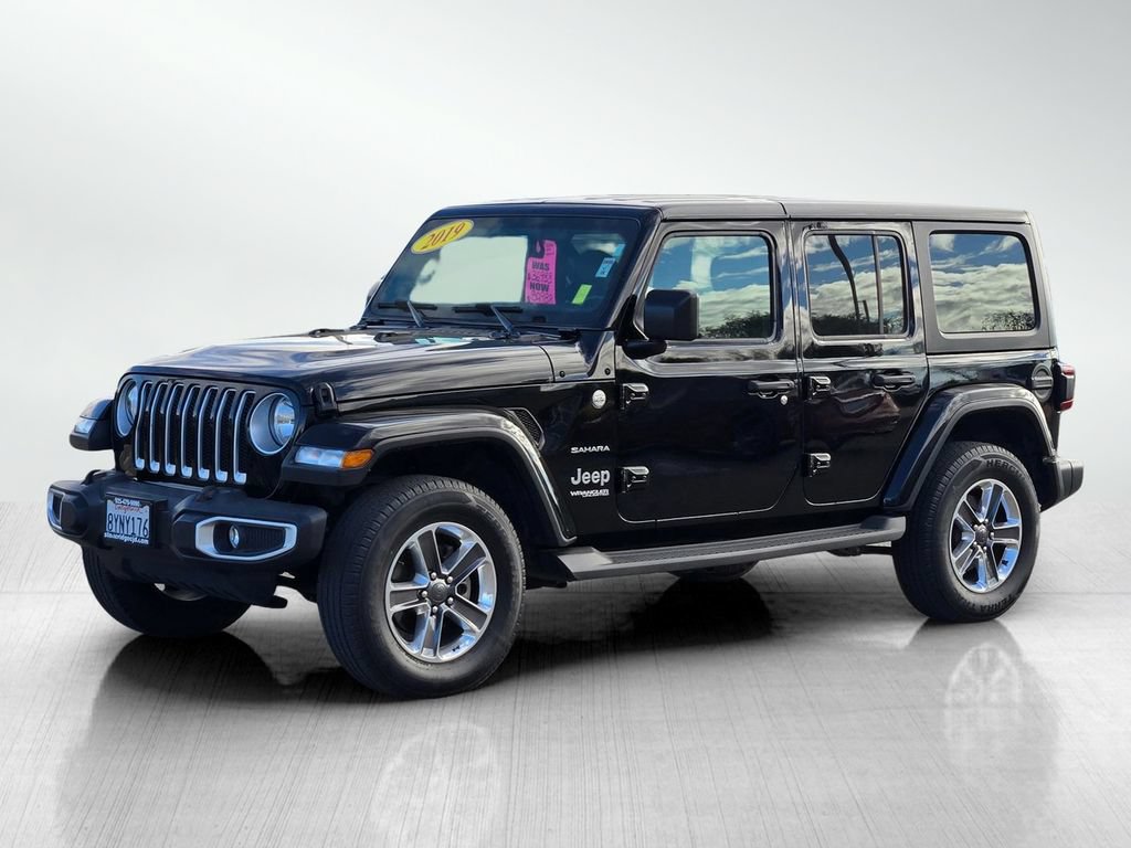Used 2019 Jeep Wrangler Unlimited Sahara w/ Safety Group AWD/4WD image 6