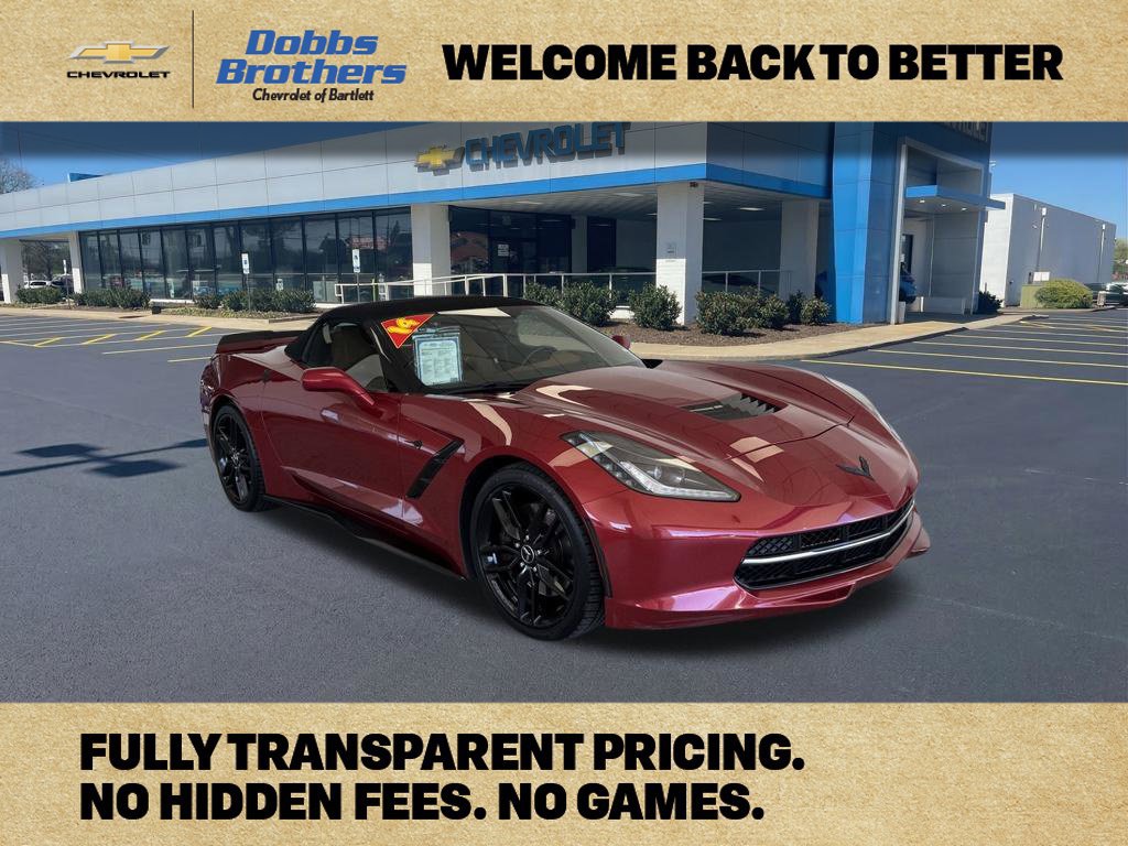 Used 2014 Chevrolet Corvette Stingray Convertible w/ 3LT Preferred Equipment Group RWD 360° Tour