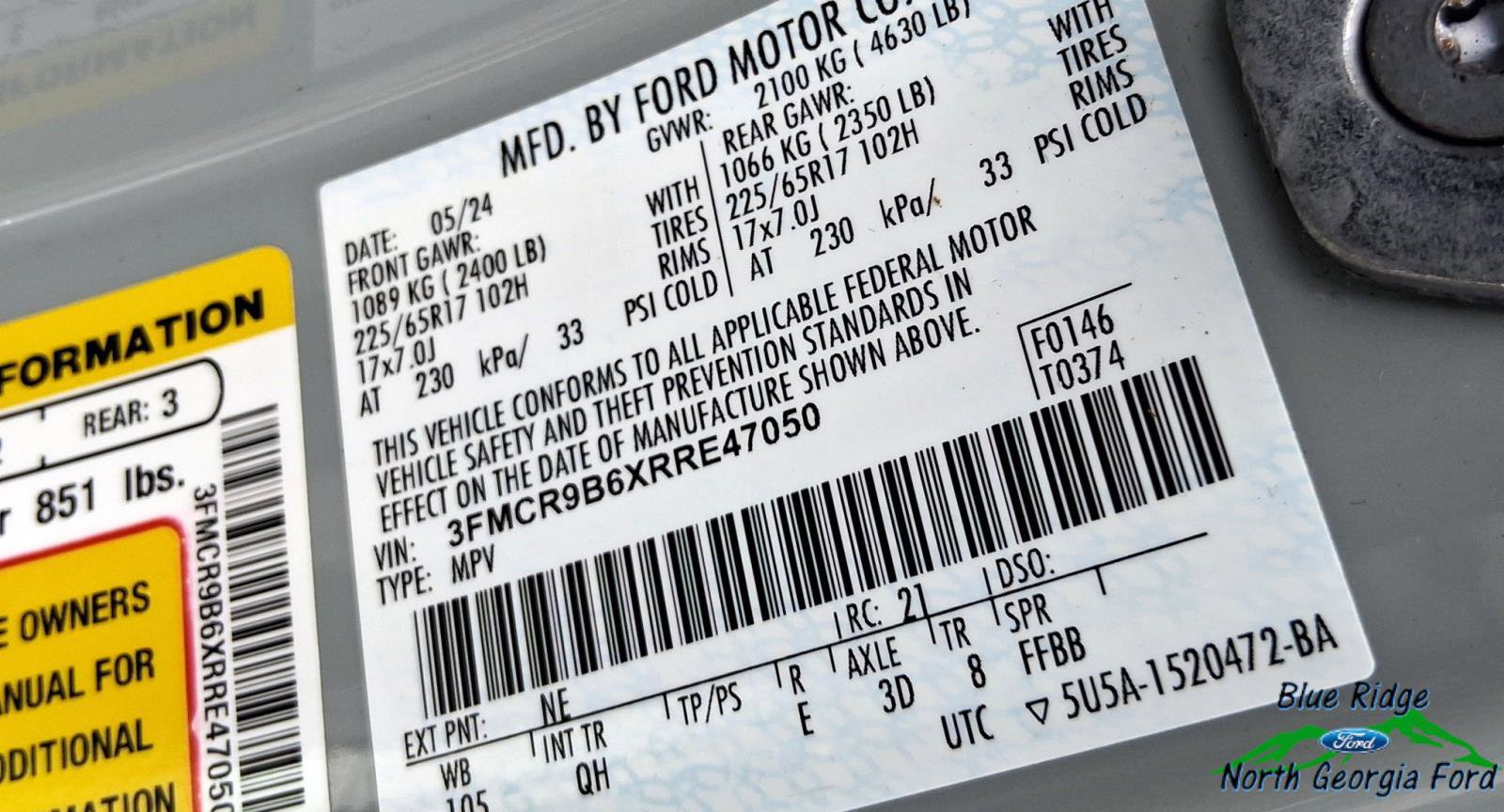 Used 2024 Ford Bronco Sport Big Bend w/ Convenience Package image 23