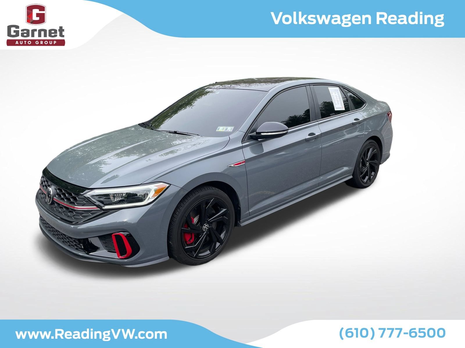 Certified 2024 Volkswagen Jetta GLI Autobahn w/ GLI Black Package FWD image 1