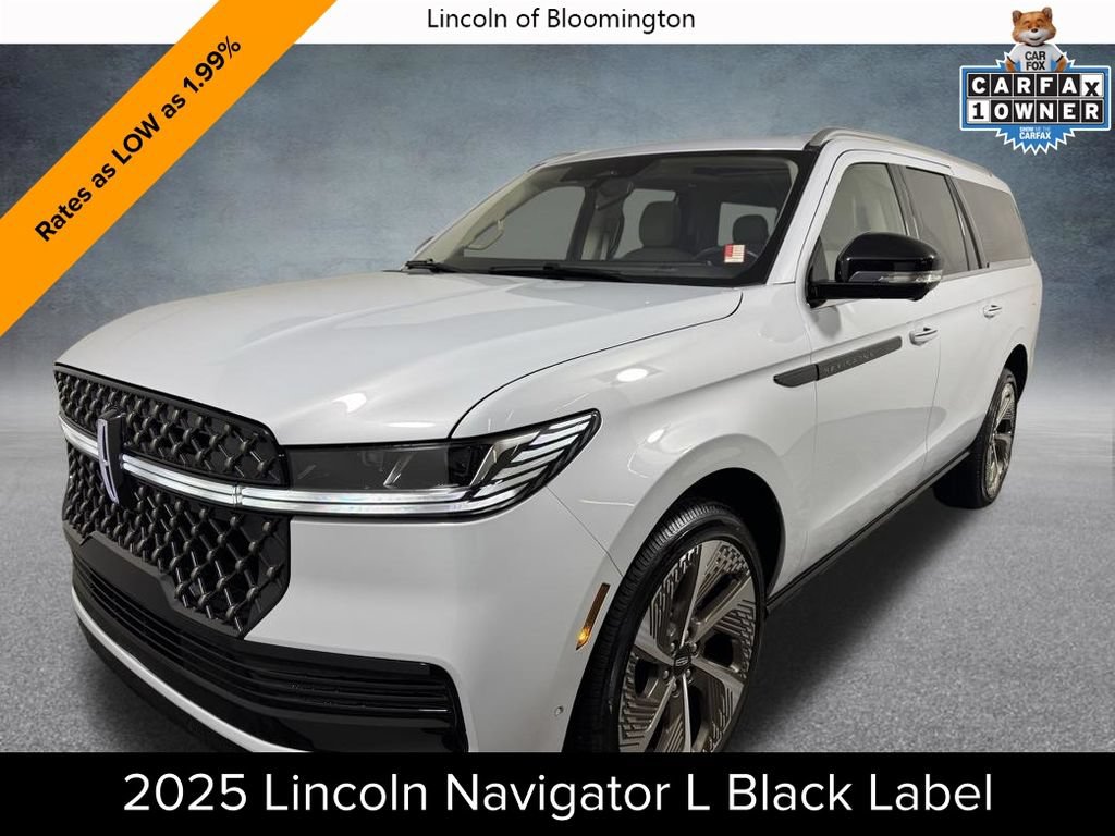 Certified 2025 Lincoln Navigator L Black Label AWD/4WD image 1