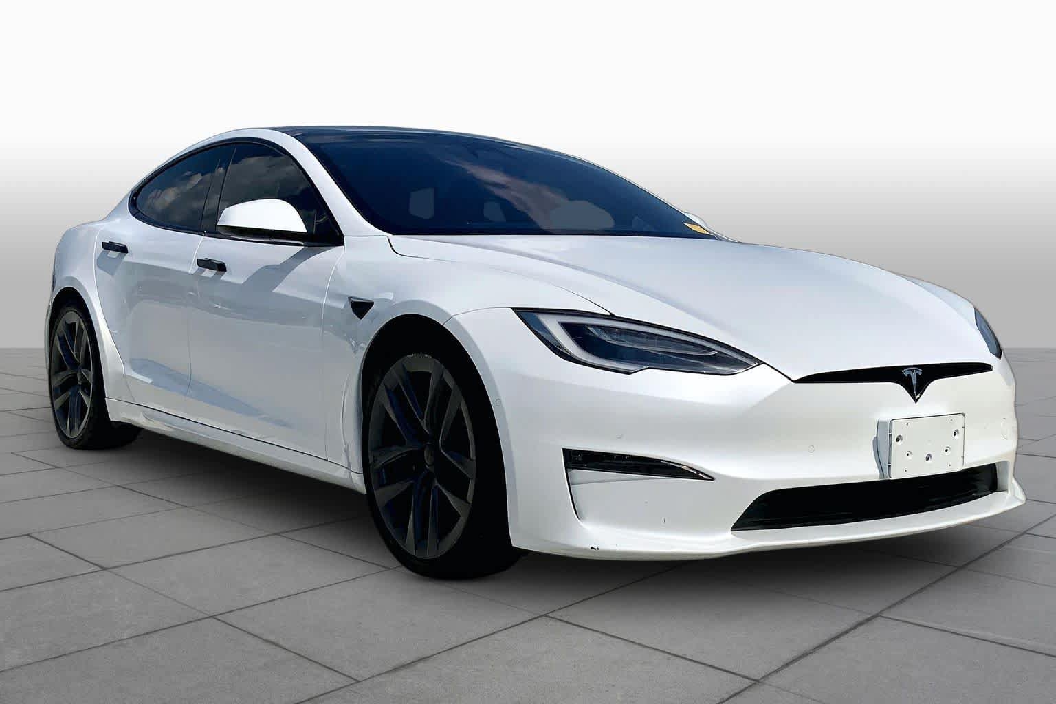 Used 2021 Tesla Model S Plaid AWD/4WD image 2