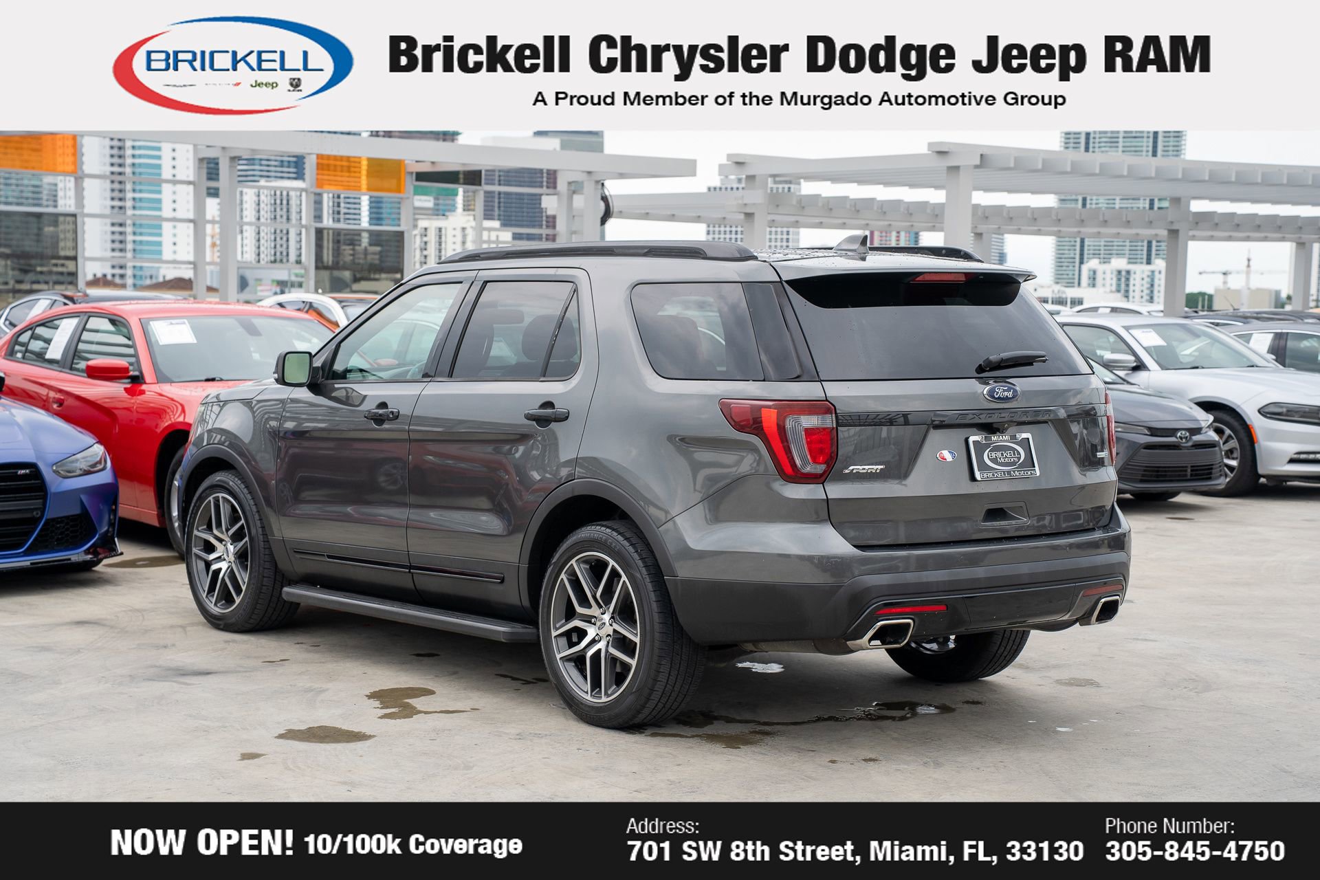 Used 2017 Ford Explorer Sport w/ Equipment Group 401A image 7