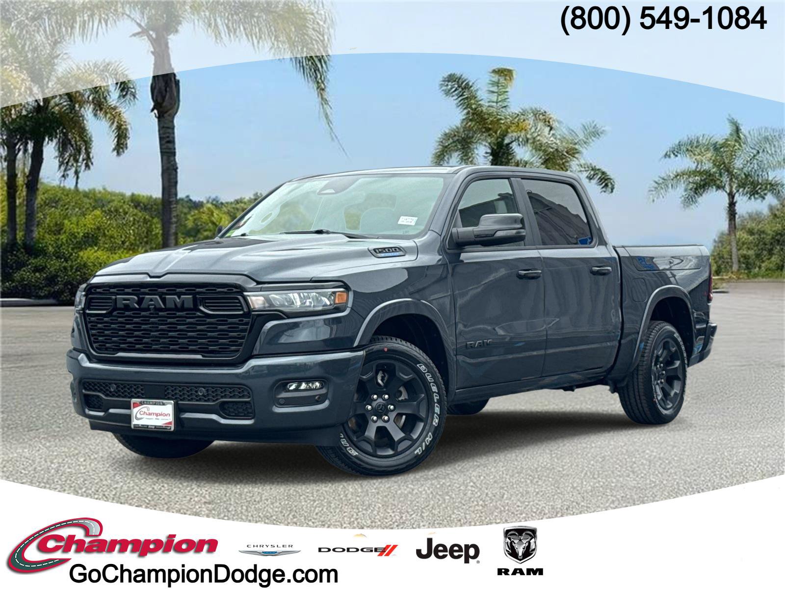 New 2026 RAM 1500 Big Horn w/ Night Edition RWD image 1