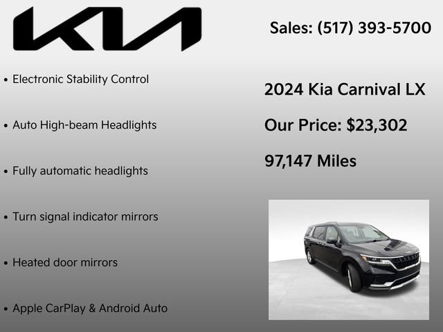 Used 2024 Kia Carnival LX image 12